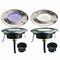 IP65 1.2W LED Large Wall Walk & Drive Over Ground Light - White