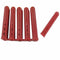 Red Plastic 4-5mm Rawl Wall Plugs - 100 Pack