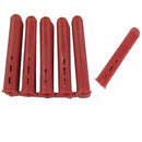 Red Plastic 4-5mm Rawl Wall Plugs - 1000 Pack