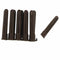 Brown Plastic 4-6mm Rawl Wall Plugs - 100 Pack