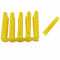 Yellow Plastic 4-6mm Rawl Wall Plugs - 100 Pack