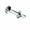 M5 x 12mm Bright Zinc Plated Roofing Bolts With Nut - 250 Pack