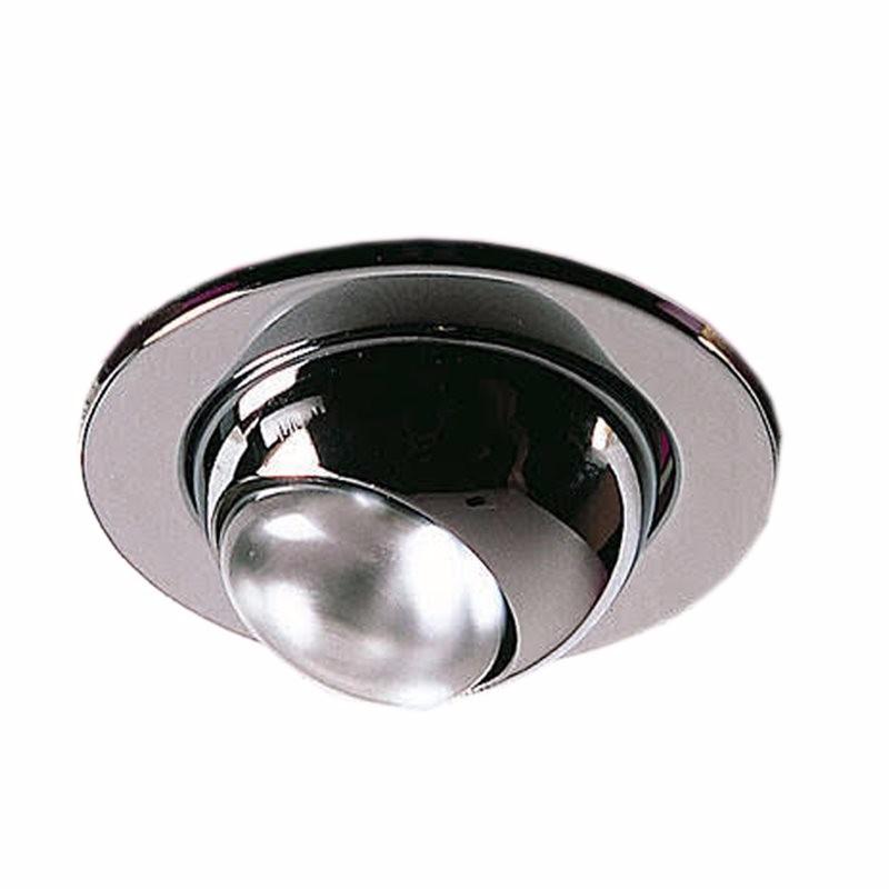 R63 ES 60W 230V Eyeball Downlight - Chrome