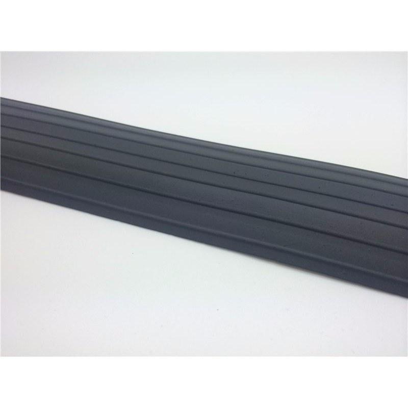 80mm x 14mm Rubber Cable Floor Protector - 1m