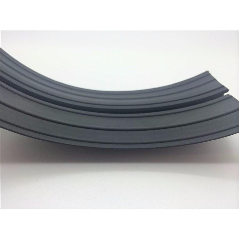 80mm x 14mm Rubber Cable Floor Protector - 4m