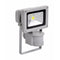 Lighthouse IP65 Ultra Efficient LED Grey Aluminium PIR Floodlight, 80 Watt