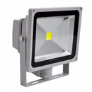 IP65 Ultra Efficient LED Grey Aluminium PIR Floodlight - 10W