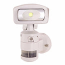 LED Robotic Security Light with HD Camera - White