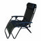 Reclining Lounger Chair Black Relaxation Textoline