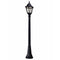 Noemi Traditional Black Garden Lantern On Gigi Lamp Post