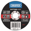 Draper Multi-Purpose Cutting Disc, 115 x 1.6 x 22.2mm