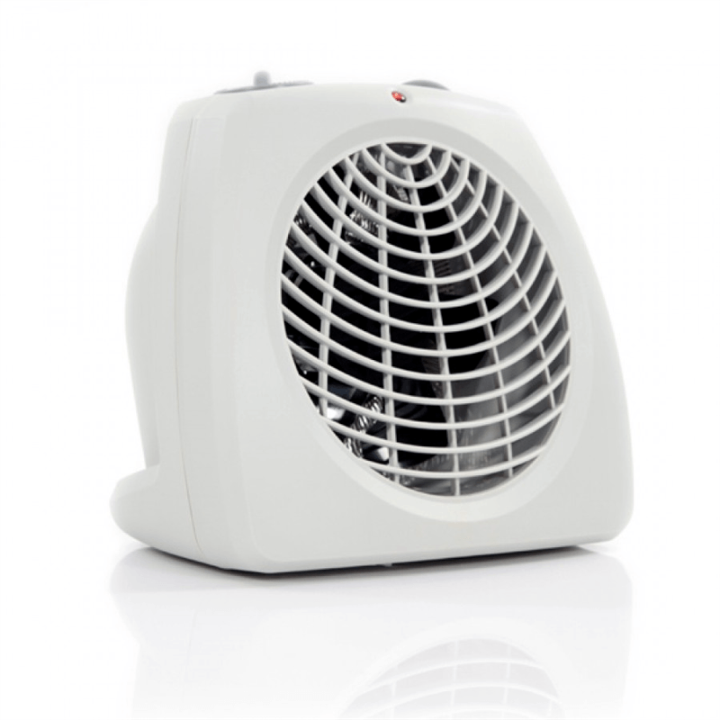 3kW Upright Fan Heater With Thermostat & Timer