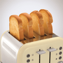 Cream Accents 4 Slice Toaster