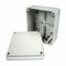 100mm IP56 Square PVC Adaptable Junction Box - Grey