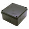 ESR 100mm IP56 Square PVC Adaptable Junction Box, Black