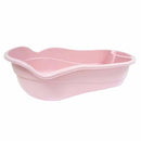 Lightweight Portable Plastic Baby Bath - Pink