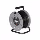 4 Gang 50m Heavy Duty Cable Reel with Thermal Cut Out
