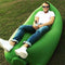 Inflatable Outdoor Air Lounger Chair With Carrier Bag - Blue