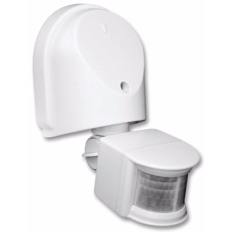 External Outdoor 180�� Adjustable PIR Detector - White