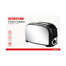 Status Roseville - Toaster - 750w - 2 Slice - Stainless Steel
