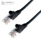Connekt Gear 0.3m RJ45 CAT6 UTP Stranded Flush Moulded LS0H Network Cable - 24AWG - Black
