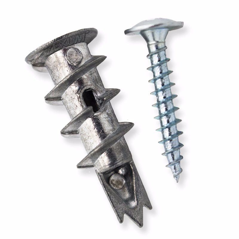 Zinc Coated Drywall / Plasterboard Driva Screws 10pk - 38mm Red