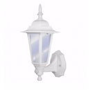 Eterna White Outdoor Wall Lantern With PIR Sensor