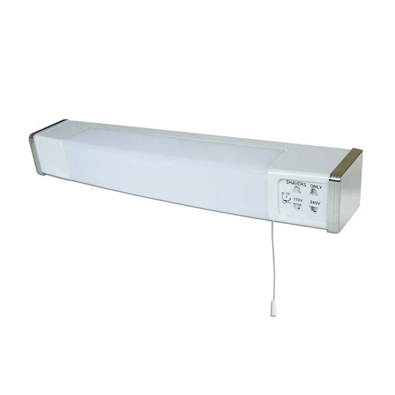 LED Dual Voltage Shaver Light