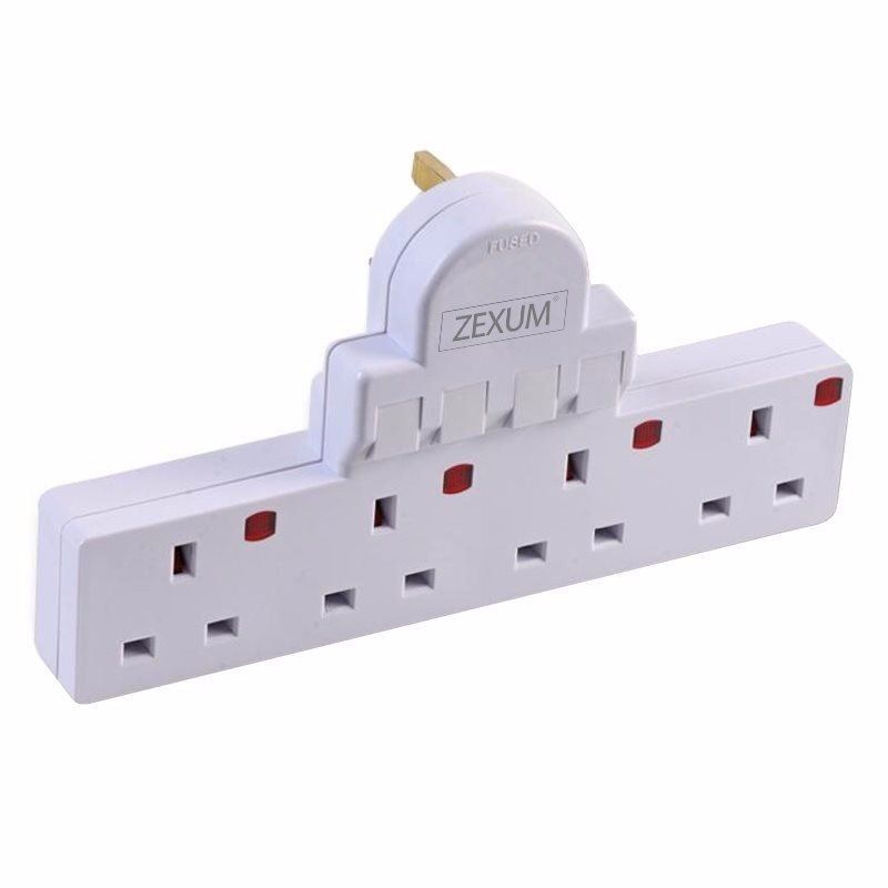 4G 13A Individually Switched Surge Protection Socket Extension