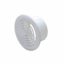 100mm Round Ceiling Diffuser Vent White