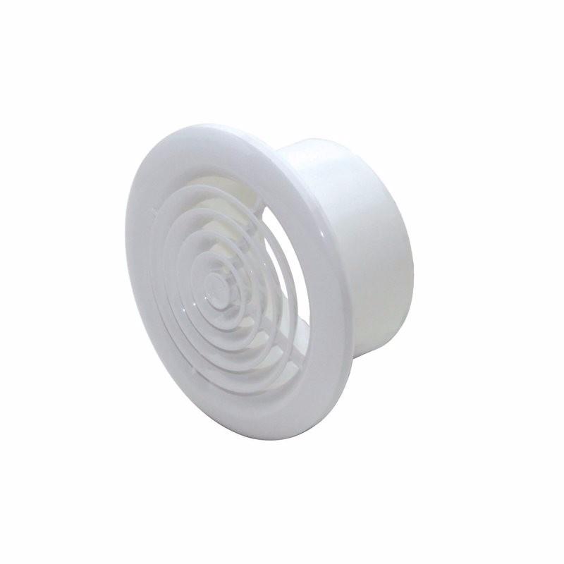 100mm Round Ceiling Diffuser Vent White