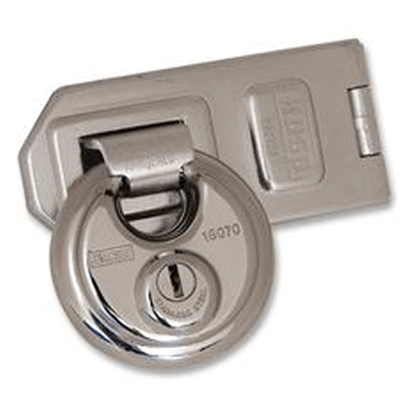 70mm Disc Lock With Hasp and Staple