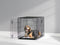 Savic Dog Cottage Dog Crate, 107cm Black