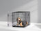 Savic Dog Cottage Dog Crate, 76cm Black