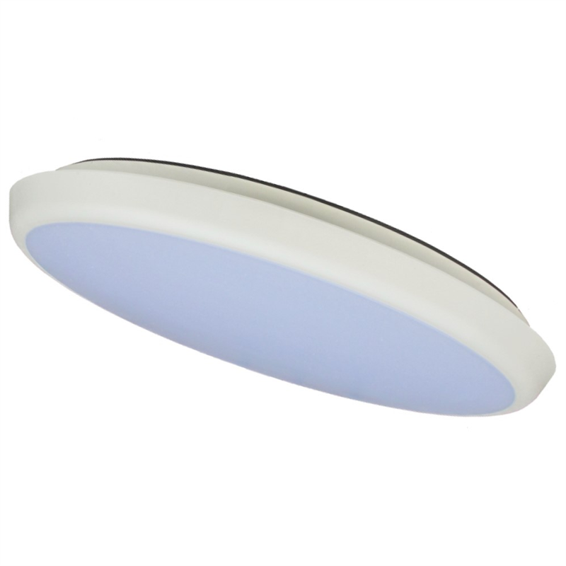 Sperrin 30w Reubens Circular Ceiling Light, White