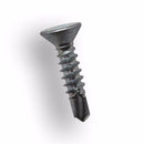 Square-Lok Size 8 Self Driving Pozidrive CSK BZP Wood Screws - 8 x 1 Pack of 100