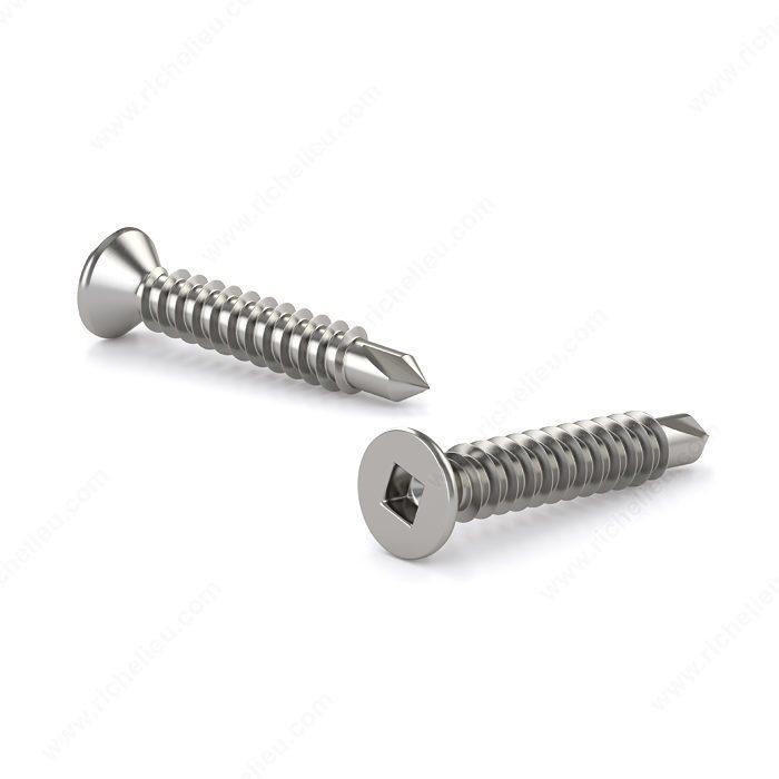 Square-Lok Size 8 Self Driving Pozidrive CSK BZP Wood Screws - 8 x 1 1/4 Pack of 100