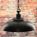 Greenhall Red Deer Traditional Iron Hanging Light, Rust