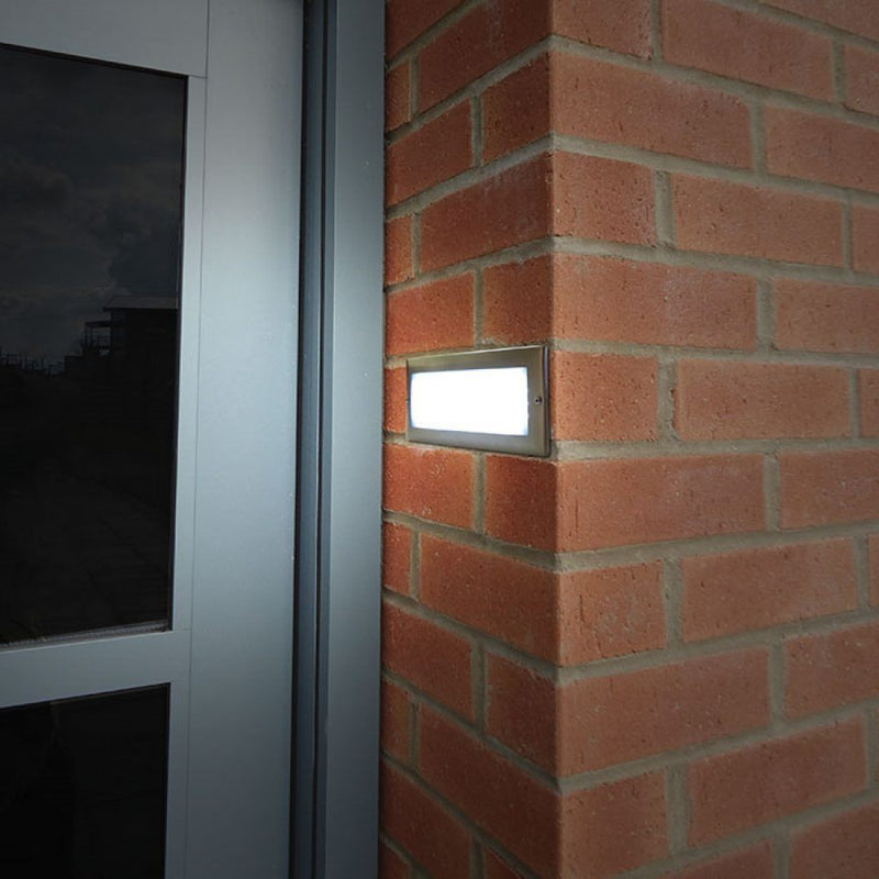 5.4W LED Bricklight with Stainless Steel Frame