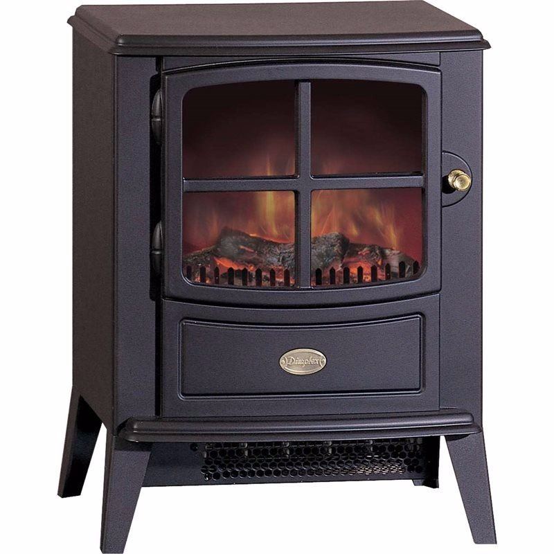 Brayford Optiflame Traditional Cast Iron Style Electric Stove (2019A Model)