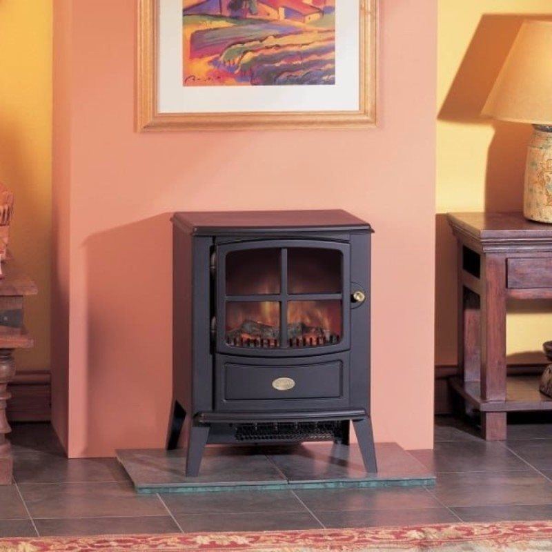 Brayford Optiflame Traditional Cast Iron Style Electric Stove (2019B Model)