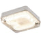 28W IP65 Square Bulkhead with White Base - Prismatic Diffuser