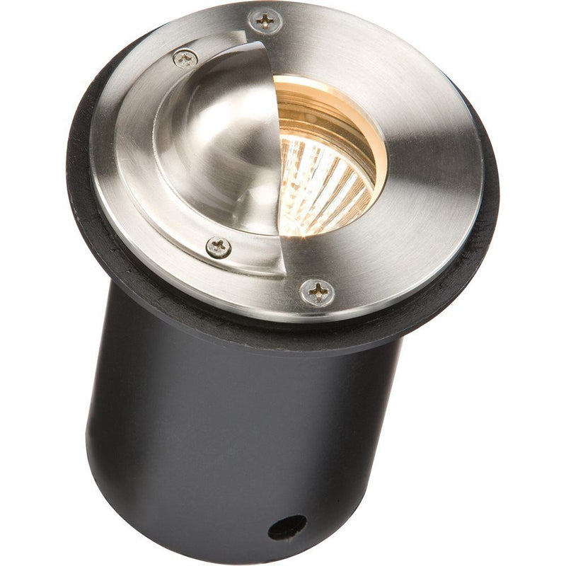Round Stainless Steel Walkover Light with Half Lip