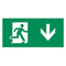 Emergency Lighting Legend Set (Pack of 2) - Down Arrow