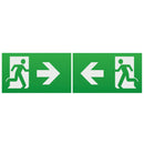 Emergency Lighting Legend Set (Pack of 2) - Left/Right Arrow