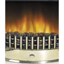 Cheriton Freestanding Electric Fire - Black & Brass (2019 Model)
