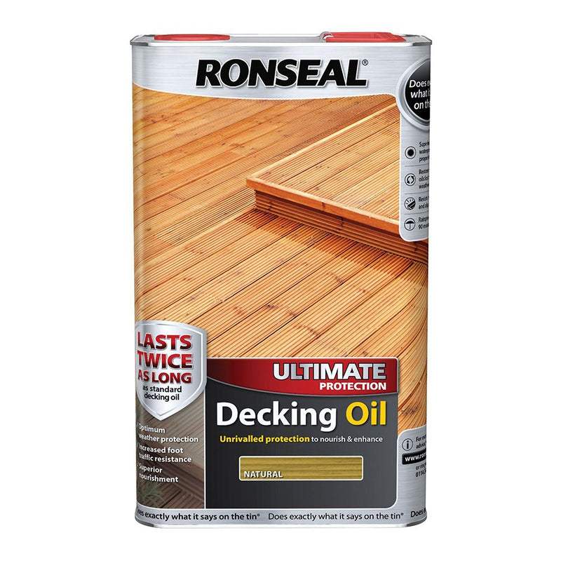 Ultimate Protection Decking Oil 5L - Natural