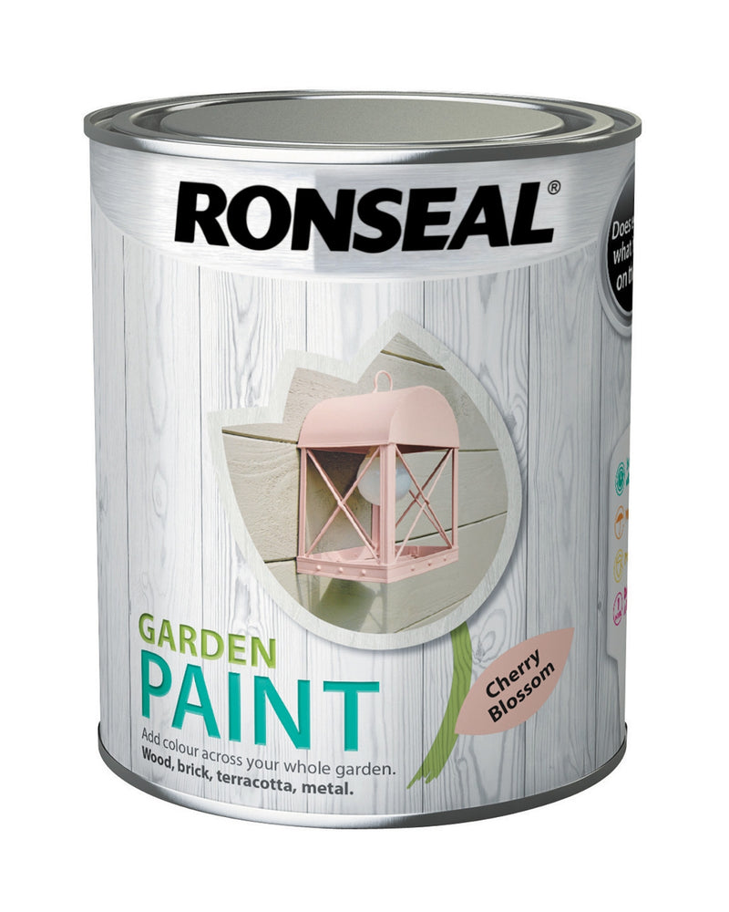 Ronseal Garden Paint Cherry Blossom 750ml