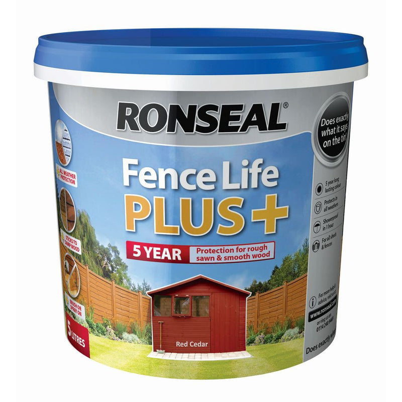 Fence Life Plus+ 5L - Red Cedar