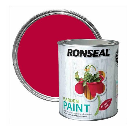 750ml Garden Paint - Moroccan Red